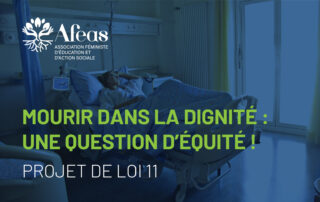 Mourir dans la dignité : une question d’équité !
